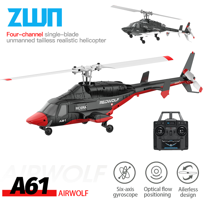Rc Helicopter Nitro - Helikopter RC A61 2.4G z 6-osiowym