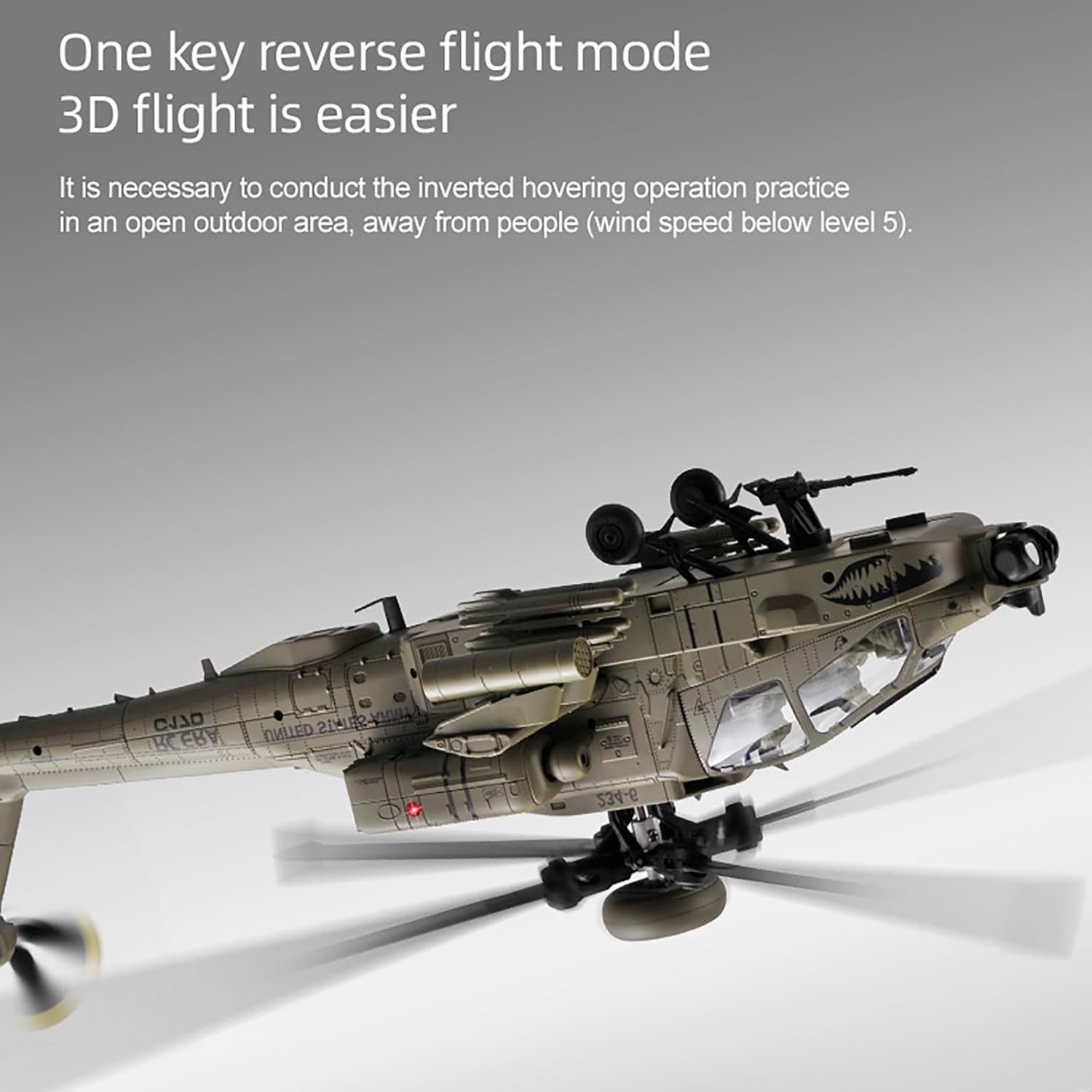 Rc Helicopter Gyro - Helikopter zdalnie sterowany 310MM 6CH C170