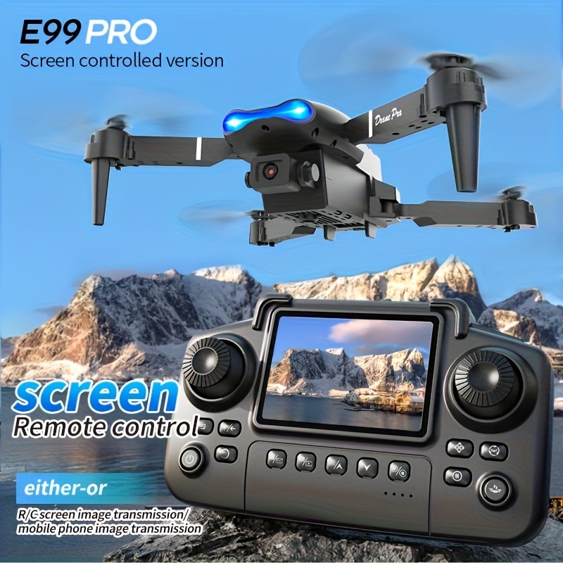 Rc Helicopter Case - Ulepszony dron E99PRO MAX 2026 z