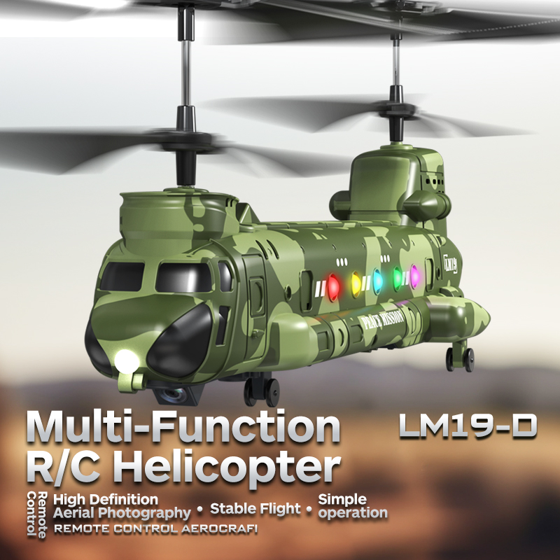 Rc Helicopter Nitro - Helikopter RC LM19-D LED Lights 480P