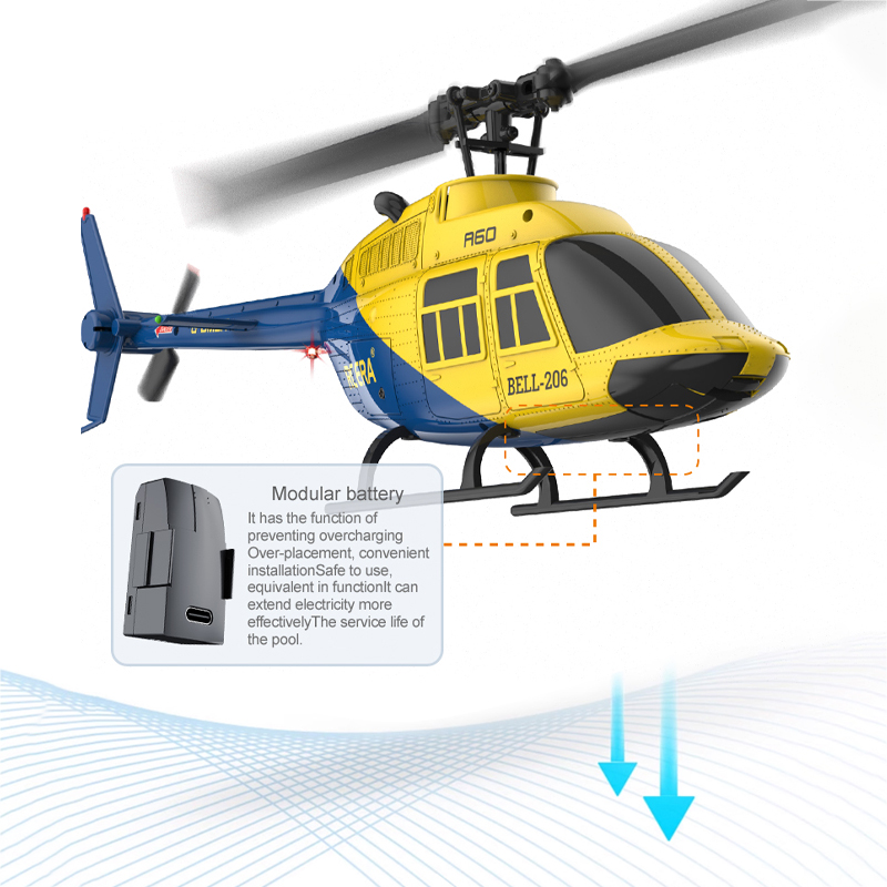 Helikopter RC A60 2.4G z 6-osi – Rc Helicopter Nitro recenzja i cena