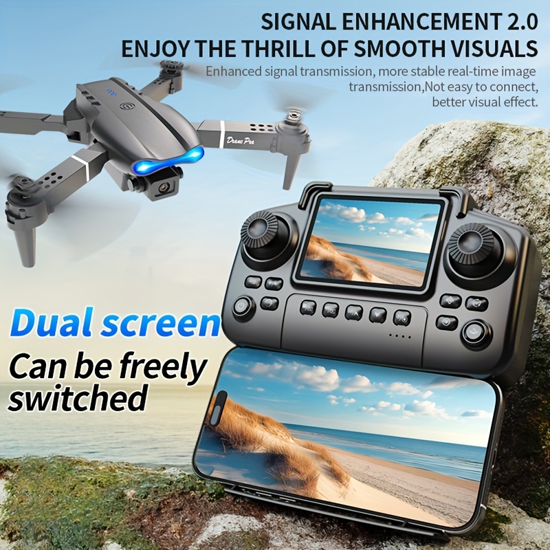 Ulepszony dron E99PRO MAX 2026 – Rc Helicopter Case recenzja i cena