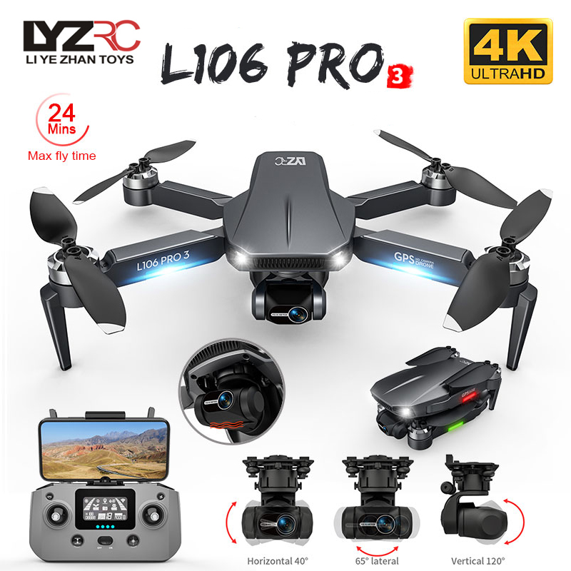 L106 Pro 3 Drone 5G WIFI FPV S – Rc Helicopter Charger recenzja i cena